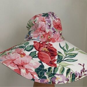 Zimmermann wide brimmed floral hat